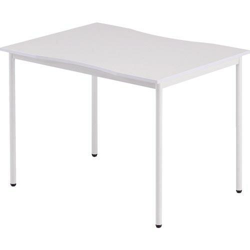 TOKIO オフィスデスク 角型 間口1000×奥行750×高さ720mm ホワイト ( RM-10...