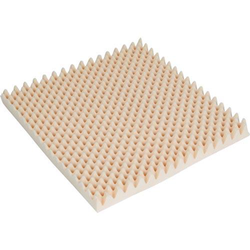 TRUSCO 波状加工ウレタンスポンジシート 低反発 40厚 500X500mm ( TWEGR-4...