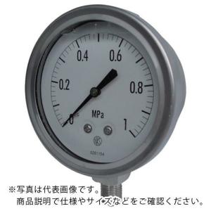 長野 ( 長野計器 ) グリセリン入圧力計 圧力...の商品画像