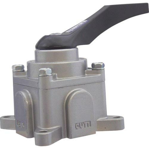 日本精器 手動切替弁 10A 底面配管 ( BN-4H41CXB-10 ) 日本精器(株) (メーカ...