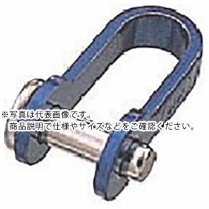 水本 ( 水本機械製作所 )　ステンレス　リベット式シャックル（ブルー）　長さ１９ｍｍ内幅７ｍｍ ( PS-4B ) (メーカー取寄)