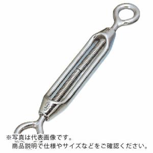 水本 ステンレス 枠式ターンバックル(アイ&アイ)SUS316 捻子径M20  ( TB-19E 316 )｜orangetool