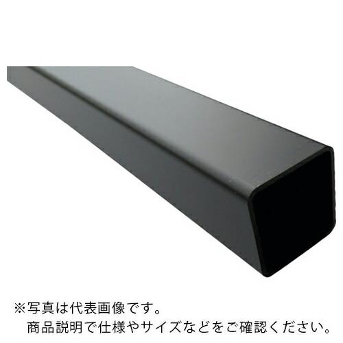 アルインコ アルミ角パイプ角R3付 25X25X1.2 ブラック 3.65m  ( FB106KS ...