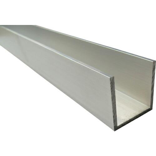 アルインコ アルミチャンネル 15X15X2.0 生地 4m  ( FE101N )