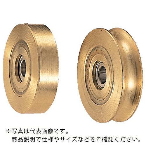 ヨコヅナ ベアリング入 真鍮車 車のみ 50mm 平 ( 1149 )