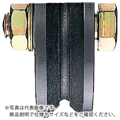 ヨコヅナ 鉄重量戸車 車のみ 105mm V ( JHP-1055 ) (株)ヨコヅナ