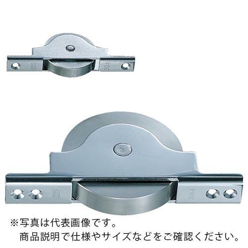 ヨコヅナ ベアリング入ステンレス戸車 50mm 平 ( SBS-0502 ) (株)ヨコヅナ