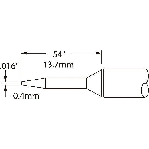 メトカル Metcal MXシリーズ チップカートリッジ ( STTC-106 ) OK Inter...