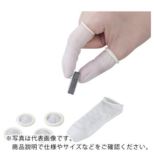 AS 静電防止指サックアンロールタイプ白 M (1000個入) ( 6-7935-32 )