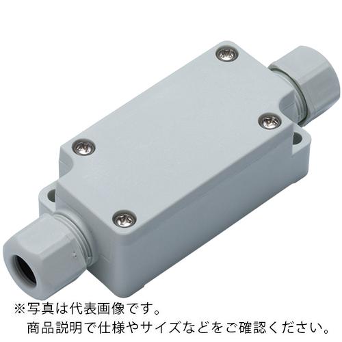 タカチ ケーブルグランド付端子ボックス(JAN無し) W65×H33×D24 ライトグレー ( TM...