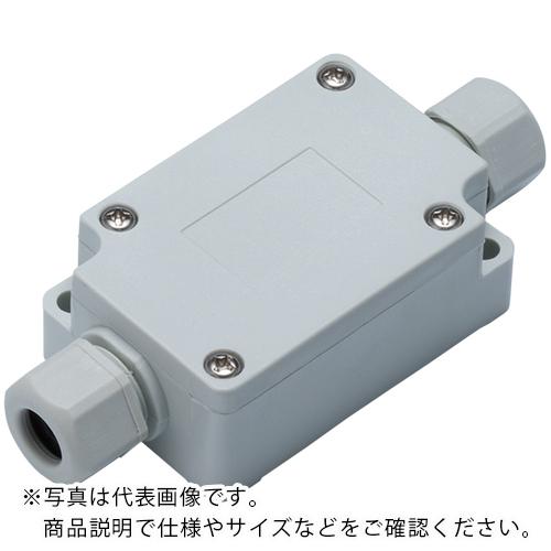 タカチ ケーブルグランド付端子ボックス(JAN無し) W60×H40×D24 ライトグレー ( TM...