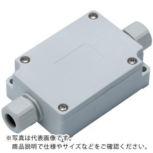 タカチ ケーブルグランド付端子ボックス(JAN無し) W70×H50×D24 ライトグレー ( TM...