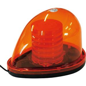 グリーンクロス LED流線型回転灯(橙)12V24V兼用  ( 1108130506 )｜orangetool