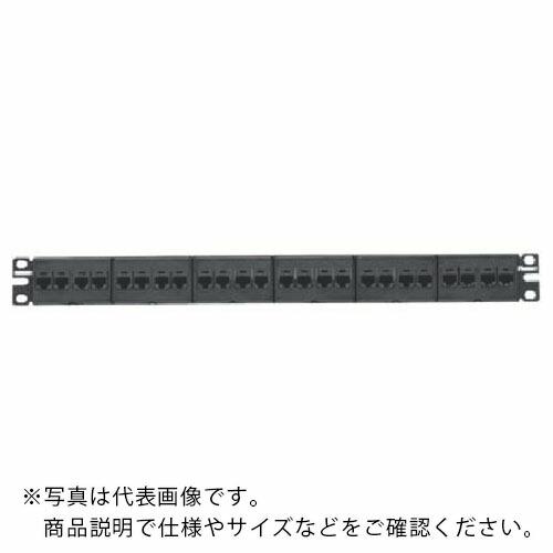 PANDUIT カテゴリ5E モジュラーパッチパネルキット 4ポートフェースプレートタイプ 24ポー...