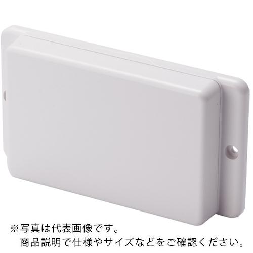タカチ 足付難燃性プラケース W70.6×H20.5×D105 オフホワイト ( TWF7-2-11...