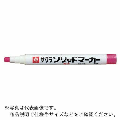サクラ ソリッドマーカー 細字 赤 ( SC-S19-R ) (株)サクラクレパス