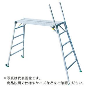 NAKAO 可搬式作業台 手がかり棒4本付1.6M ( GTW-16-4 ) (株)ナカオ (メーカー取寄)｜orangetool