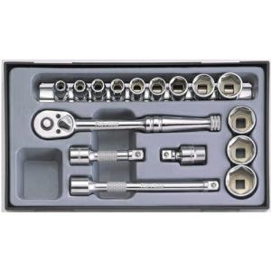 スエカゲ 3/8DR.ツールキット16PC ( PA3160 ) スエカゲツール(株) (メーカー取寄)｜orangetool