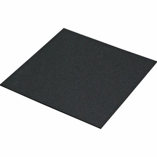 光 シリコンスポンジ テープ付 黒 1.5×100mm角 2枚入 ( GC100-1T ) (株)光