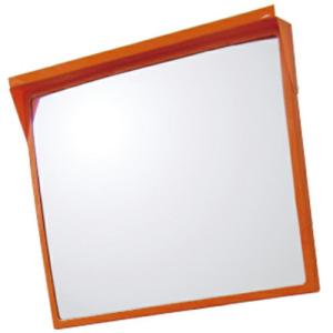 ユニット カーブミラー Sポールなし アクリル製 600×800mm ( 384-67 ) ユニット(株) (メーカー取寄)｜orangetool