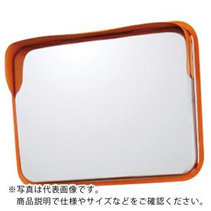ユニット カーブミラー Sポールなし ステンレス製 600×800mm ( 869-35 ) ユニット(株) (メーカー取寄)｜orangetool