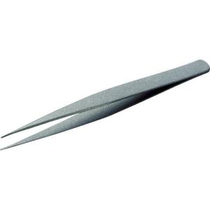 TRUSCO ステンレス製ピンセット 非粘着加工タイプ 150mm 直爪 ( TSP-44 ) トラスコ中山(株)｜orangetool