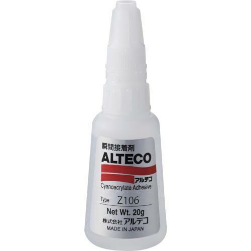 アルテコ 工業用 瞬間接着剤 Z106 20g(高粘度タイプ) ( Z106-20G (JN) ) ...