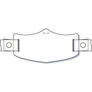 つくし e帽章 白無地 ヘルメット用樹脂バンド付 ( WE-101H ) (株)つくし工房｜orangetool