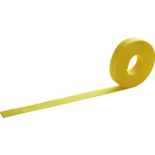 TRUSCO ナイロン平ベルト 1.2t×25mm×10m 黄色 ( TNB2510-Y )