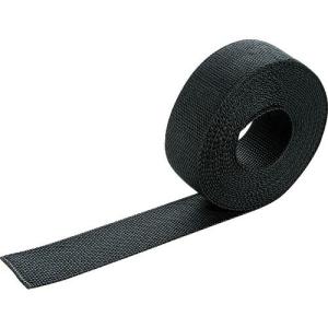 TRUSCO ナイロン平ベルト 1.6t×38mm×5m 黒 ( TNB385-BK )｜orangetool
