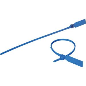 TRUSCO セキュリティータイ長さ238mm 表示可能タイプ 青 100本入 ( TSCTH240-B ) トラスコ中山(株)｜orangetool