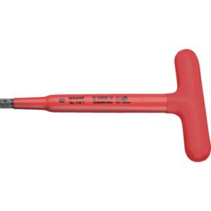 GEDORE 【売切廃番】 絶縁T型六角棒レンチ 6mm ( 2661241 )｜orangetool
