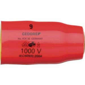 GEDORE 絶縁ソケット3/8 対辺8mm ( 2946394 ) ゲドレー社｜orangetool