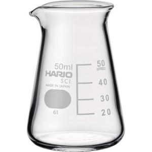 HARIO コニカルビーカー 目安目盛付 50ml (CB-50-SCI)｜orangetool