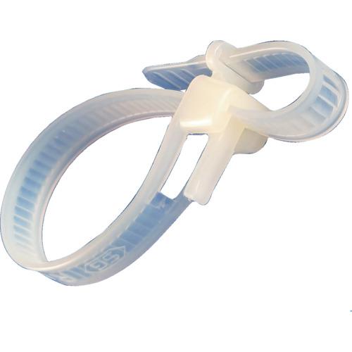 SG フックリピートタイ (標準タイプ) 乳白色 7.4×155mm ( SG-FR150 ) エス...