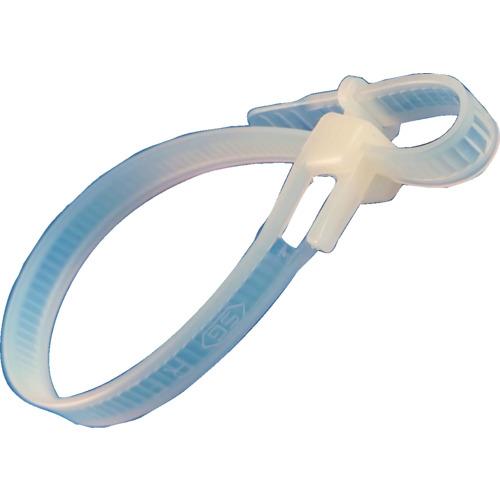 SG フックリピートタイ (標準タイプ) 乳白色 7.4×205mm ( SG-FR200 ) エス...