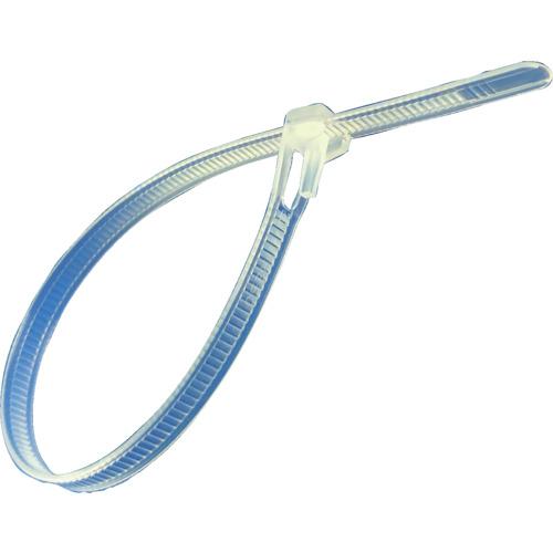 SG リピートタイ (耐薬品タイプ) 透明色 7.4×250mm ( SG-R250P ) エスジー...