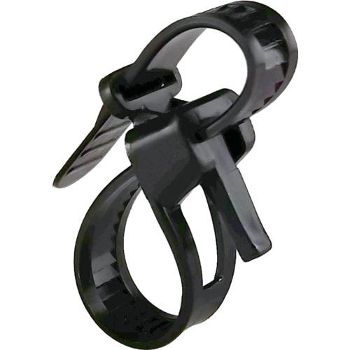 SG フックリピートタイ (耐候・耐熱タイプ) 黒色 7.4×100mm ( SG-FR100W )...