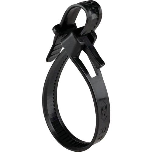 SG フックリピートタイ (耐候・耐熱タイプ) 黒色 7.4×155mm ( SG-FR150W )...