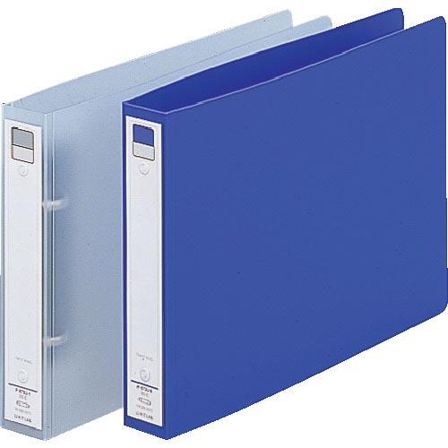 LIHIT リング式ファイル B5 Eリングファイル(ヨコ型) 青 ( F873U-8 )