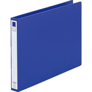LIHIT リング式ファイル B4 Eリングファイル(ヨコ型) 青 ( F875U-8 )｜orangetool