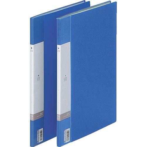 LIHIT A4/S クリヤーブック(10枚) 青 ( G3200-8 )