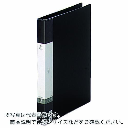 LIHIT A4クリヤーブック&lt;ポケット交換タイプ 25枚&gt; 黒 ( G3802-24 )