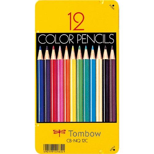 Tombow 色鉛筆12色NQ ( CB-NQ12C ) (株)トンボ鉛筆