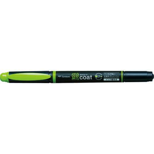 Tombow 蛍光マーカー蛍COAT 黄緑 ( WA-TC92 ) (株)トンボ鉛筆