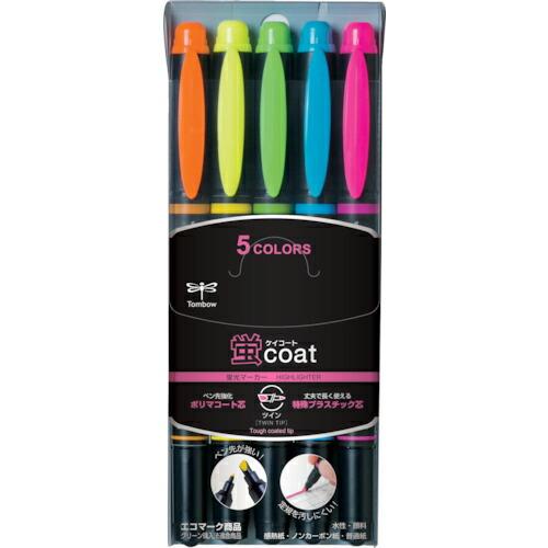 Tombow 蛍光マーカー蛍COAT 5C ( WA-TC5C ) (株)トンボ鉛筆