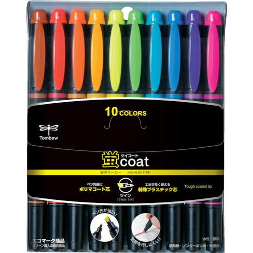 Tombow 蛍光マーカー蛍COAT 10C ( WA-TC10C ) (株)トンボ鉛筆