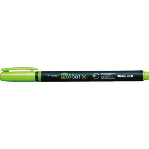 Tombow 蛍光マーカー蛍COAT80 黄緑 ( WA-SC92 ) (株)トンボ鉛筆