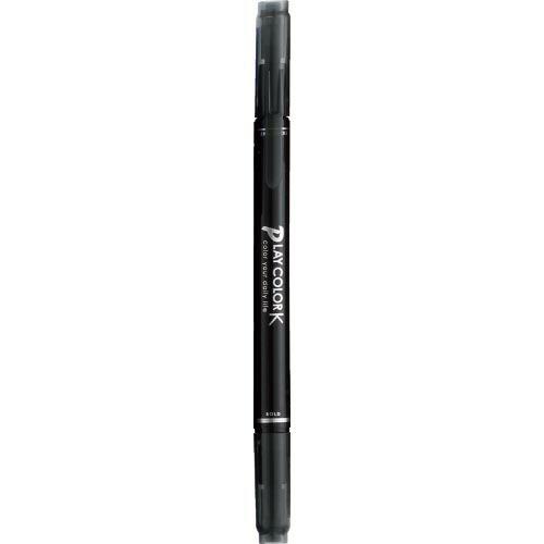 Tombow 水性サインペンプレイカラーK黒 ( WS-PK33 ) (株)トンボ鉛筆