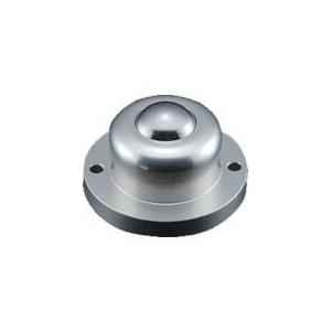 プレインベア ボールキャスター プレインベア ゴミ排出穴付 上向き用 フランジタイプ スチール製  ...